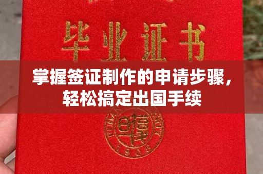 江陵掌握签证制作的申请步骤，轻松搞定出国手续