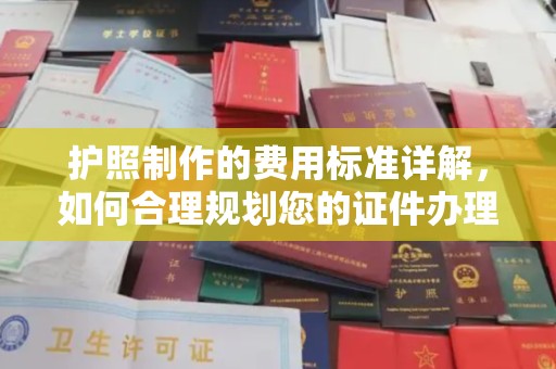 江陵护照制作的费用标准详解，如何合理规划您的证件办理预算
