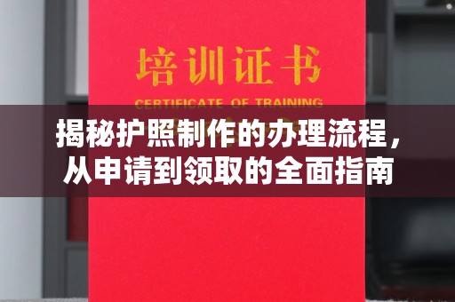 江陵揭秘护照制作的办理流程，从申请到领取的全面指南