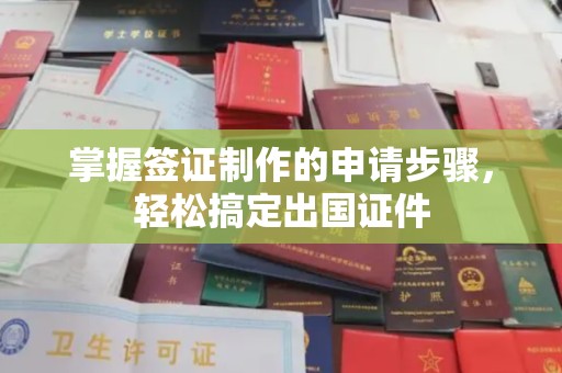 江陵掌握签证制作的申请步骤，轻松搞定出国证件